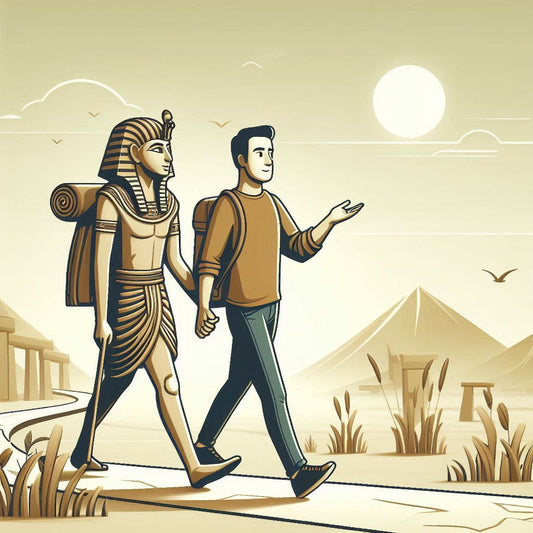 WALK WITH AN EGYPTIAN